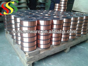 0,6 Kupfer beschichteter Spulen nagels chweiß draht - Product Image 4