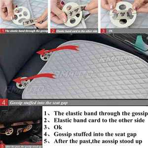 Housse de protection universelle pour siège arrière de voiture, respirante, en PU et charbon de bambou, coussin, tapis, protection de siège auto - Product Image 4