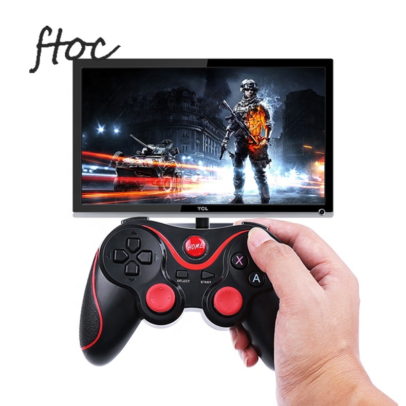 Nouveau Design En Gros Sans Fil Bluetooth Manette de Jeu Contrôle pour PS3/PC/PSV/Android/XBOX360/OTG
