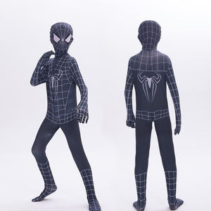 Collections <span class=keywords><strong>Spider</strong></span> Zentai Combinaison Date Spandex Hero Cosplay Body avec Couvre-chef Classique Garçon Hommes Halloween TV & Movie <span class=keywords><strong>Costume</strong></span> - Product Image 5