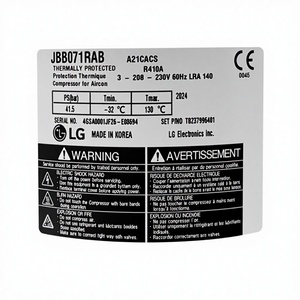 Compresor Hermético <span class=keywords><strong>LG</strong></span> JBB071RAB en Oferta, 8HP, 3PH, 208-230V, 60Hz, R410a, Compresor Scroll <span class=keywords><strong>Inverter</strong></span> para Refrigeración Comercial - Product Image 4