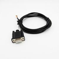 Connecteur DB9 Femelle D-Sub à souder 9 broches RS232 RS485 avec coque métallique et verrouillage à vis pour ordinateur, PLC, imprimante, port série