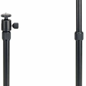 Tự sướng dính mở rộng cực ống Rod 1/4 inch vít 2-phần ổn định Tripod mở rộng Rod Max. Chiều dài 350mm - Product Image 5