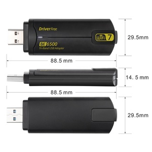 Adaptateur USB Wi-Fi 7 Tri-Bande AX5400 BE6500 <span class=keywords><strong>Carte</strong></span> Réseau Sans Fil 2.4G/5G/6G Wi-Fi 802.11BE Dongle <span class=keywords><strong>pour</strong></span> <span class=keywords><strong>Ordinateur</strong></span> Sans Pilote - Product Image 6