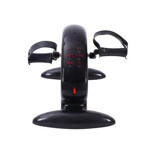 Bicicleta Eléctrica de Ejercicio Portátil, Dispositivo de Rehabilitación de Extremidades Inferiores para Adultos con Resistencia, Plástico Negro, 100 kg Máx. - Product Image 1