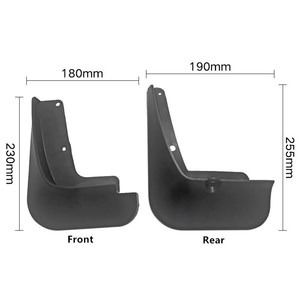 Garde-boue de voiture en plastique PP, 2 pièces, pour KIA Rio x-line, accessoires core 2017 <span class=keywords><strong>2018</strong></span> 2019 2020 - Product Image 6