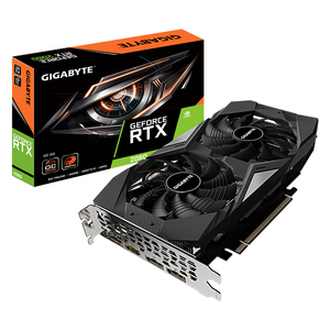 ใช้ RTX2060 OC 6g พร้อมหน่วยความจำ6GB GDDR6 192-bit 2X 90mm เฉพาะพัดลมใบพัดกราฟิกการ์ด (GV-N2060OC-6GD) กิกะไบต์ RTX2060 OC 6g - Product Image 1