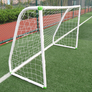 Groothandel Professionele Op Maat Gemaakte Full-Size Draagbare Upvc Plastic Voetbal Voetbal Zaalvoetbal Doel Post Voor Kinderen Court Apparatuur Verkoop - Product Image 5