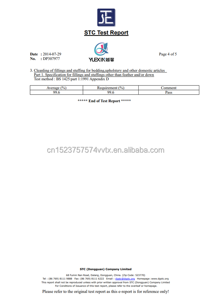 White Polyester Fiber polyfill, Fluff Stuffing High Resilience Fill Fiber