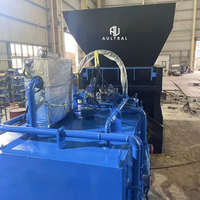Cisaille hydraulique industrielle Aultral pour la découpe de métaux et de conteneurs en acier