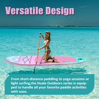 Planche de paddle gonflable OEM rose tout usage 10,6' x 32" x 6" pour la vente en gros - Direct Usine