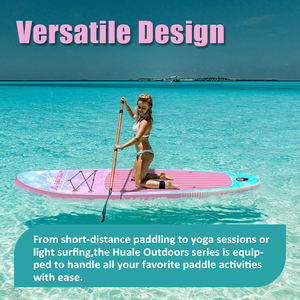 Planche de paddle gonflable SUP 10,6' x 32" x 6" en gros, OEM, polyvalente et stable, pour le tourisme, directement de l'usine - Product Image 6