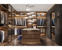 Armoire coulissante de chambre à coucher avec miroir, en promotion