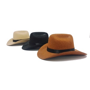 Mini chapeau de cowboy en jean pour petits chats et chiens, réglable, accessoire de fête et de cosplay, léger et confortable - Product Image 3