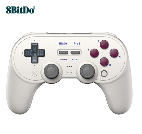 8Bitdo Pro 2 BT Controller Wireless Gamepad for Switch, PC, MacOS, Android, Steam & Raspberry Pi (G Classic Edition) Joystick
