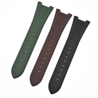 Bracelet de montre sport en caoutchouc FKM de 25 mm en gros pour Philippe pour Collection 5711 5712 5726 5980, plusieurs couleurs