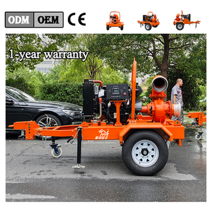 Grote capaciteit diesel aangedreven intelligente besturing landbouw irrigatiepomp mobiele drainagepomp - Product Image 1