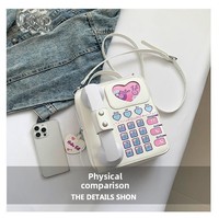 Sac bandoulière en PU de style nouveau, transfrontalier, avec chaînes, design créatif, doux, ludique, pour jeunes filles, original, élégant, avec fermeture éclair
