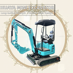 HUAYA Excavadora sobre orugas Mini Bagger de alta calidad 0.8ton 1ton 1.5ton 2ton 2.5ton Accesorios de fuerza de fábrica de alta potencia de excavación - Product Image 3