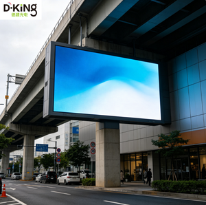 จอแสดงผล LED กลางแจ้งแบบติดผนัง ความสว่างสูง กันน้ำ IP65 ขนาด P3.9 มม. สำหรับป้ายโฆษณาเชิงพาณิชย์ ห้างสรรพสินค้า อาคารพาณิชย์ และหน้าอาคาร - Product Image 1