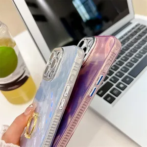 Funda para Teléfono con Diseño IMD y Purpurina, para Samsung Galaxy S25 Ultra S24 S23 A55 A36 A35 A25 A16 <span class=keywords><strong>A15</strong></span>, con Soporte de Diamantes - Product Image 2