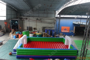 Pista de <span class=keywords><strong>campo</strong></span> de fútbol inflable para niños y adultos, juegos deportivos en el suelo - Product Image 5