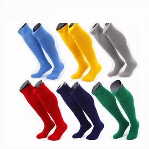 New Design <b>Polyester</b> Custom Anti Slip Football <b>Socks</b> Custom Logo Football <b>Socks</b> - Sweat Absorption and Non-Slip Price - Product Image 1