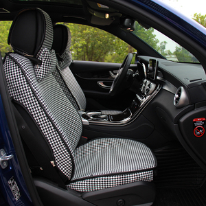 Funda de Cojín para Interior de Coche, Diseño de Diamantes, de Lino, Impermeable, Transpirable, para Land Cruiser, Universal, para Todas las Estaciones, Ecológica - Product Image 1
