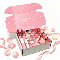 Boîte en papier à pois roses et blancs, impression personnalisée, boîte en papier rigide robuste, emballage cadeau pour parfums, cosmétiques, vêtements