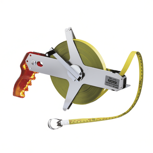 ตลับเมตร Stanley Master II แบบม้วน 50 เมตร พร้อมตะขอโลหะ สำหรับงานก่อสร้างและงานวัด - Product Image 2