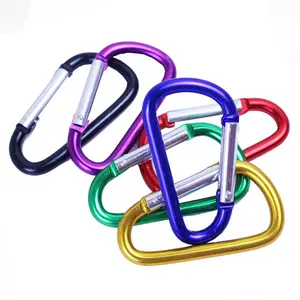 Yyx Aluminium Klimmen Parachutespringen Sleutelhanger Haak Carabiner Spring Snap D Ring O Ring Carabin Snap Haak Groothandel