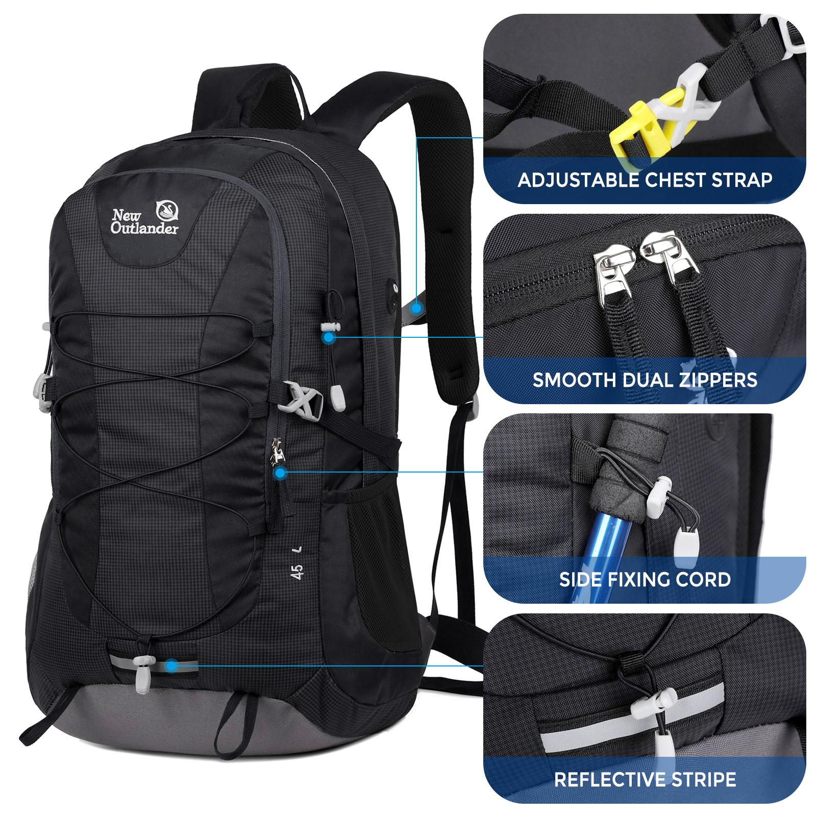 45L Hiking Backpack Lightweight Outdoor Camping Travel Backpack Daypack for Men and Women| Alibaba.com 45L Hiking Backpack Lightweight Outdoor Camping Travel Backpack Daypack for Men and Women| Alibaba.com