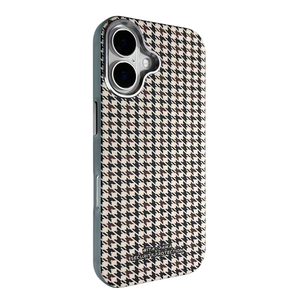 Funda Magnética de Lujo con Diseño de Pata de Gallo para <span class=keywords><strong>iPhone</strong></span> 16 15 14 13 <span class=keywords><strong>12</strong></span> Pro Max, Panel Trasero Rígido de <span class=keywords><strong>PC</strong></span>, Antigolpes, Anti-Caídas, Acabado Mate - Product Image 1