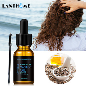 Huile de ricin pure, huile essentielle pour les cheveux, croissance des cils et des sourcils, prévention du vieillissement cutané, sérum de ricin biologique, liquide pour une croissance rapide des cheveux - Product Image 3