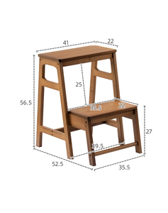 Taburete <span class=keywords><strong>plegable</strong></span> <span class=keywords><strong>de</strong></span> 2 escalones <span class=keywords><strong>de</strong></span> bambú, taburete <span class=keywords><strong>de</strong></span> <span class=keywords><strong>escalera</strong></span> <span class=keywords><strong>de</strong></span> <span class=keywords><strong>madera</strong></span>, Banco <span class=keywords><strong>de</strong></span> Bambú - Product Image 1