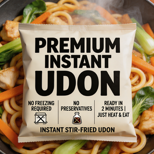 Fideos <span class=keywords><strong>Udon</strong></span> Instantáneos de Larga Duración, Comida Asiática de Cocción Rápida - Product Image 3