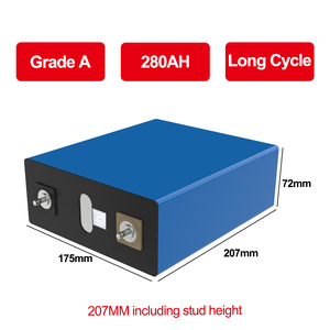 ウクライナ4PCS充電式長寿命DIY12V 24V48Vソーラープリズマチックリン酸鉄リチウム3.2V 280AhLifepo4バッテリーセル - Product Image 5