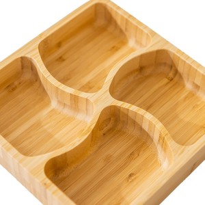 Wooden Dried Fruit Platter Solid Wood Candy Snack <b>Tray</b> Household <b>Tea</b> <b>Tray</b> Engagement Wedding Fruit Box - Product Image 5