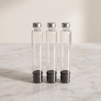 Ampoule en verre de 3 ml avec boîte personnalisée OEM ODM, flacons de remplissage de liquides