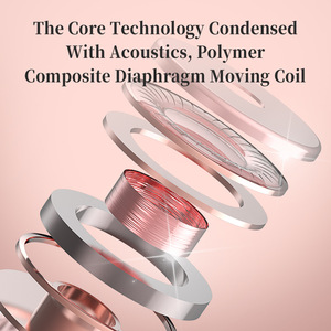 Q2pro Âm Nhạc Neo Giám Sát Tai Nghe Cho Cô Gái Với Kim Cương Nhúng Hifi Tai Vòng Lặp 3.5Mm Cho Điện Thoại Di Động Và Máy Tính - Product Image 5