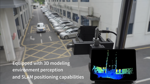 مستشعر AS5000 IP65 داخلي/خارجي مع صفيف الحالة الصلبة 10 هرتز DTOF LiDAR 50 متر مستشعر موضع العمل 10 هرتز - Product Image 4