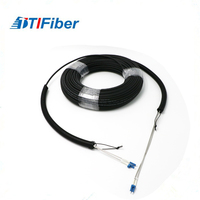 Cable de conexión de fibra óptica monomodo para Estación Base FTTA al aire libre 7,0mm 2 núcleos conjunto de Cable óptico de dos núcleos A LA GYFJH-2A1a