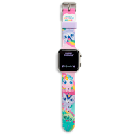 Reloj LED Sweet Dreams de silicona roja unisex con batería alcalina AAA