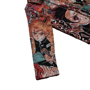 Arazzo <span class=keywords><strong>abbigliamento</strong></span> <span class=keywords><strong>uomo</strong></span> Plus size giacche per <span class=keywords><strong>uomo</strong></span> 2021 tessuto Full Zip Up Streetwear giacca Custom Designer Street Tapestri cappotti - Product Image 5