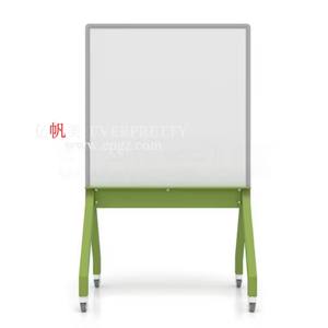 Tableau blanc d'écriture mobile de salle de classe d'école avec la conception moderne ISO de cadre en métal certifiée - Product Image 2