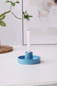 Lámpara de Cerámica para <span class=keywords><strong>Perfume</strong></span>, Difusor de Aceites Esenciales Aromáticos, Soporte para Incienso Santo Palo, Quemador de Incienso Portátil, Blanco Gris, Verano Otoño - Product Image 5