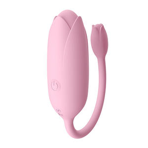 Vibrador de Huevo de Silicona con Control por Aplicación, Estimulador de Punto G y Clítoris, Masajeador Impermeable, Juguete Sexual para Parejas y Lesbianas - Product Image 1