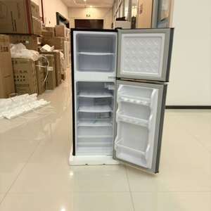 Refrigerador Pequeño de 98L Gris - Congelador en la Parte Superior y Refrigerador en la Parte Inferior, Refrigeradores para el Hogar, Refrigerador de Doble Puerta - Product Image 2