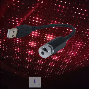 Hot Koop Usb Laser Party Strobe Disco Led Auto Dak Star Night Projector Interieur <span class=keywords><strong>Diode</strong></span> Sfeer Lamp Auto Omgevingslicht - Product Image 3