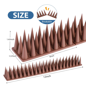 Casa jardín azotea balcón Anti escalada valla picos <span class=keywords><strong>paloma</strong></span> disuasorio pájaro picos para palomas - Product Image 3